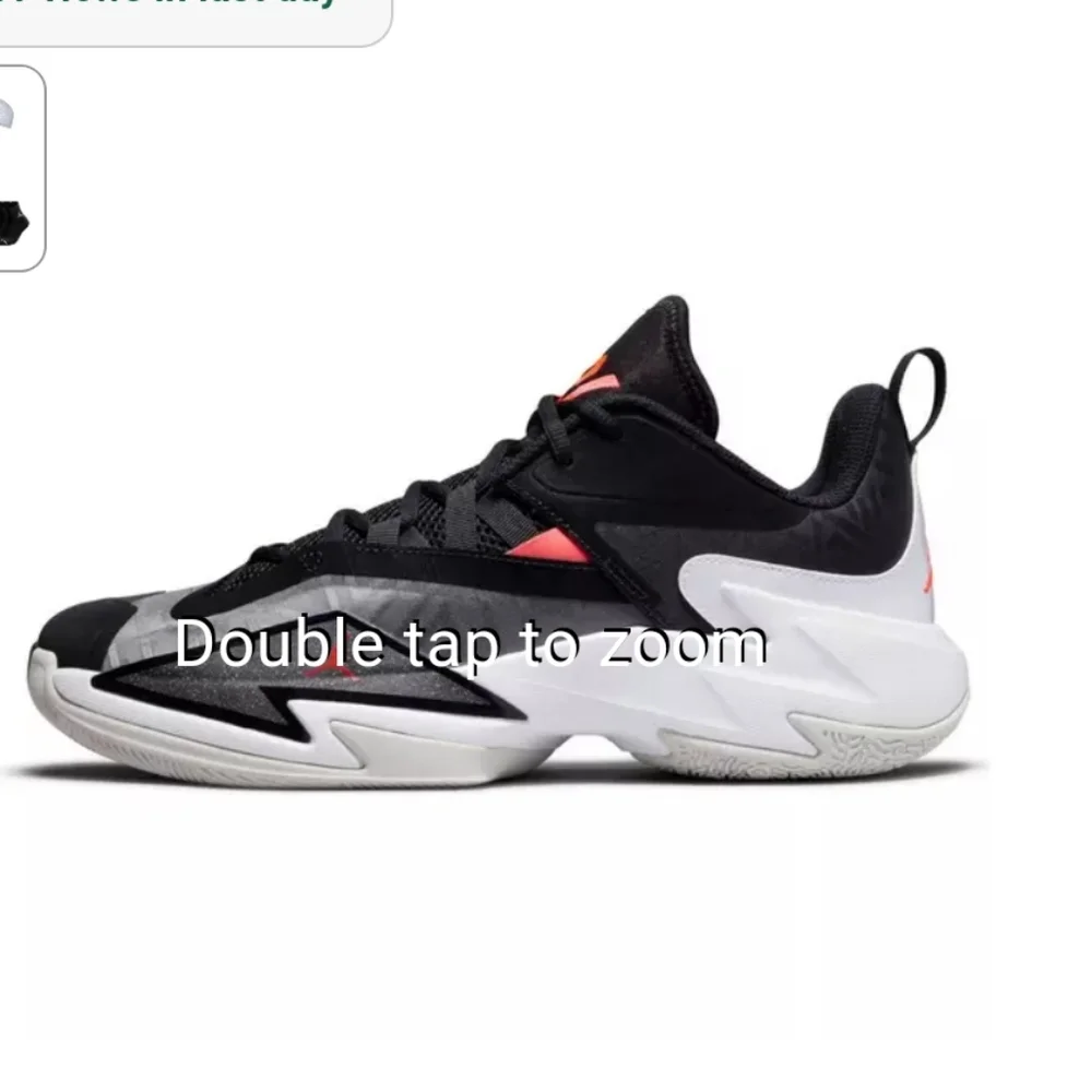 New nike air Jordan One Take 3 men's size 11 white , black , bright crimson. - Picture 5 of 16